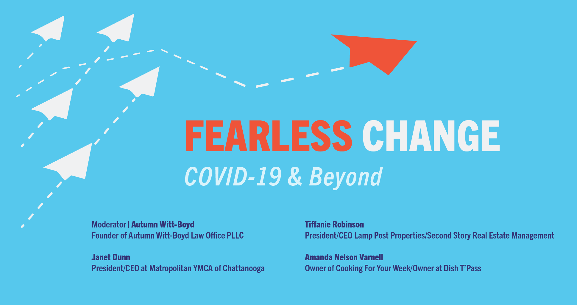 Fearless Change: COVID-19 and Beyond @ Zoom
